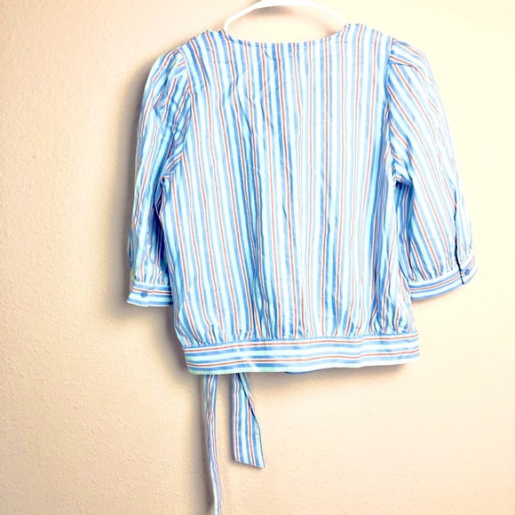 a.n.a Blouse 3/4 Side tie new Size XL - Picture 10 of 10